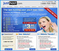 Rated #3 - Justhost.com