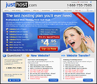 JustHost - #3 Ranked Hosting